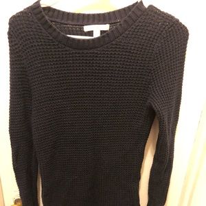 Piperlime navy blue sweater small